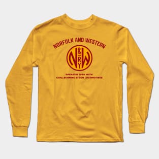 NORFOLK AND WESTERN RAILWAY Long Sleeve T-Shirt